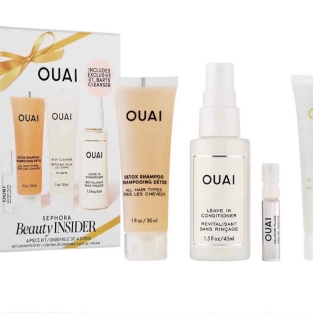 NIB! Sephora Birthday OUAI "The OUAI of Life" Gift Set